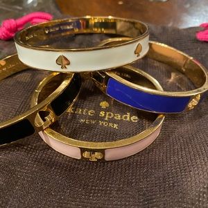 AUTHENTIC Kate Spade hole punch bangle